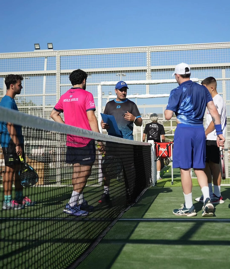 MARIANO LLANOS, ITALIAN-ARGENTINIAN PADEL COACH IN BARCELONA